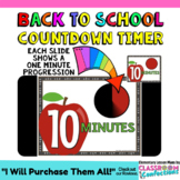 Timer: Countdown 10 Minutes (or less): Apple Theme for Bac