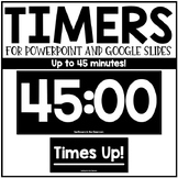 Timers for PowerPoint or Google Slides