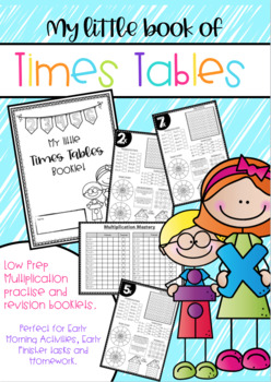 Preview of Times Table Booklets