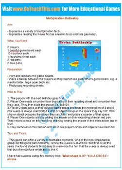 multiplication games by math games and reading games