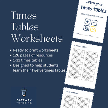 Preview of Times Table Resource