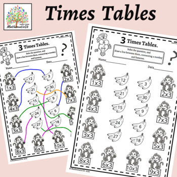 Times Tables 1 to 10 Activities by MathematicUs | TpT