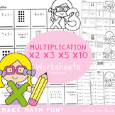 Times Tables Activities - Multiplication Worksheets