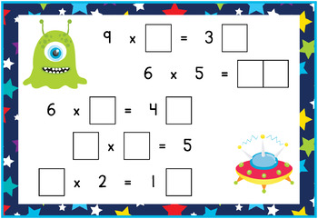 Multiplication Fill In The Blank Puzzles By Miss G S Classroom Bits