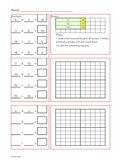 Times Tables Grids