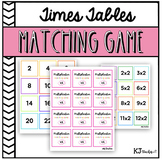 Times Tables Matching Game