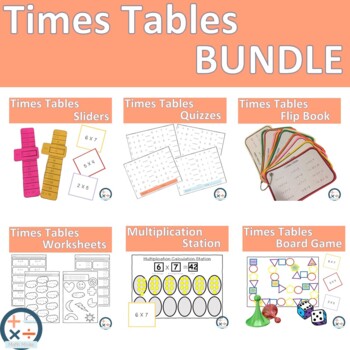 Preview of Times Tables Practice – BUNDLE – Multiplication Practice