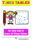 3rd Grade - Times Tables Practice Book 20 Printable Worksheets
