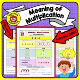 Times Tables - The Meaning of Multiplication: Anchor Chart