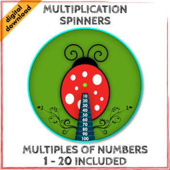 times tables wheels multiplication spinners for teachers parents students