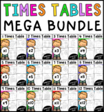 Times Tables Worksheets MEGA Bundle | Multiplication Facts