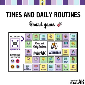 Daily Routines Maze Game  Asynchronous Interactive ESL Games Online