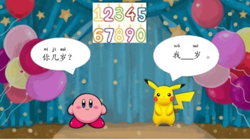 Times of The Day with Kirby and Pikachu by Ms Liu Mandarin Class