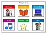 Timetable/Lesson Cards | Classroom Management