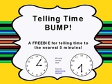 Time Bump Freebie! Telling time to 5 minutes