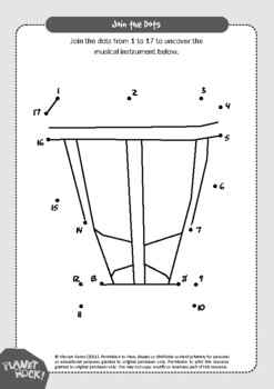 Preview of Timpani Join the Dots Activity Page