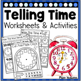 Telling Time By The Hour Worksheets And Activities
