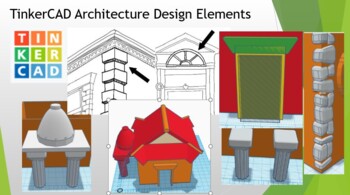 Preview of TinkerCAD Architecture Design Elements