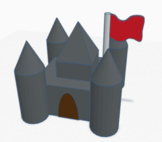 TinkerCAD Castle - 3D Printing