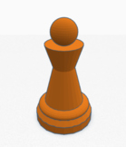 TinkerCAD Chess Pawn - 3D Printing