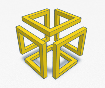 Preview of TinkerCAD Infinity Cube - 3D Printing