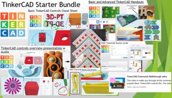 Preview of TinkerCAD Starter Bundle