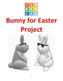 TinkerCAD step-by-step instructions for Bunny for Easter