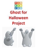 TinkerCAD step-by-step instructions for Ghost for Halloween