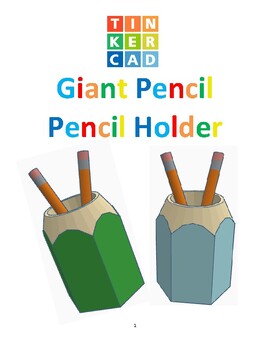 Giant Pencil School Set”