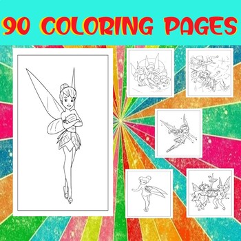 Tinkerbell Coloring Sheets: Enchanting Island Escapades for Young ...