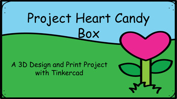 Preview of Tinkercad 3D Printed Heart Candy Box