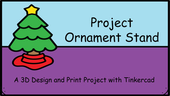 Preview of Tinkercad 3D Printed Ornament Stand