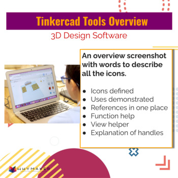 Preview of Tinkercad Tools Screen Overview