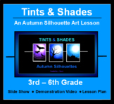 Tints & Shades: An Autumn Silhouette Art Project