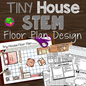 Preview of Tiny House STEM - Floor Plan Design