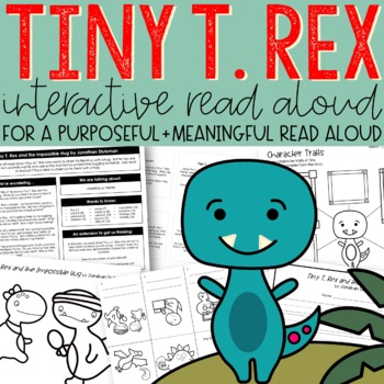 Preview of Tiny T Rex and the Impossible Hug Read Aloud and Activities