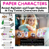 Tiny Tinkles Piano Paper Characters CRAFT