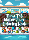 Tiny Tot Water Saver Coloring Book: 50 Eco-Friendly Pages 