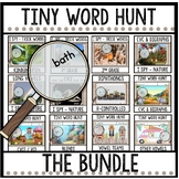 Tiny Word Hunt I SPY Bundle  | Decodable  | Phonics  | Sig