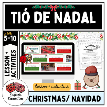 Preview of Tió de Nadal (Caga Tió): Catalonian Christmas Tradition (Eng.) for grades 5-10