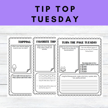 Tip Tuesday, Page Prep