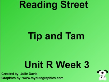 Preview of Tip and Tam! SmartBoard Companion Common Core 1st Grade