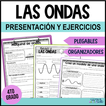 Preview of Tipos de ondas y sus propiedades - Properties of Waves in Spanish