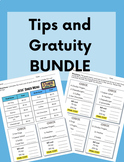 Tips and Gratuity Lesson BUNDLE