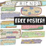 Tips for Making and Keeping Friends Free Social Emotional 