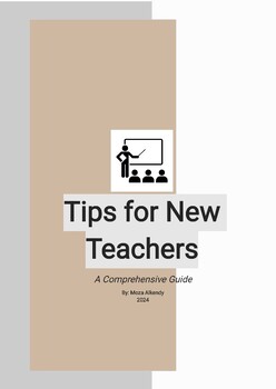 Preview of Tips for New Teachers! A Guide.