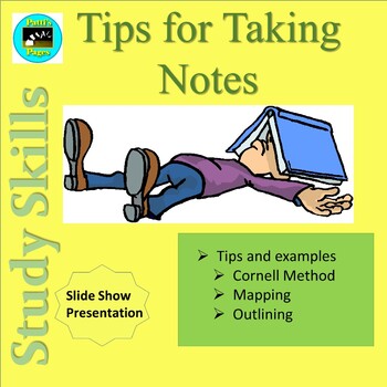 Preview of Study Skills: Note-Taking Tips Distance Learning