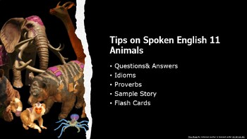 Preview of Tips on Spoken English 11: Talking about Animals