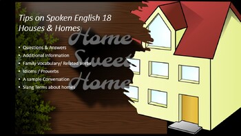 Preview of Tips on Spoken English 18 Houses and Homes