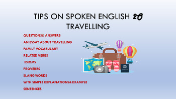 Preview of Tips on Spoken English 20 Travelling